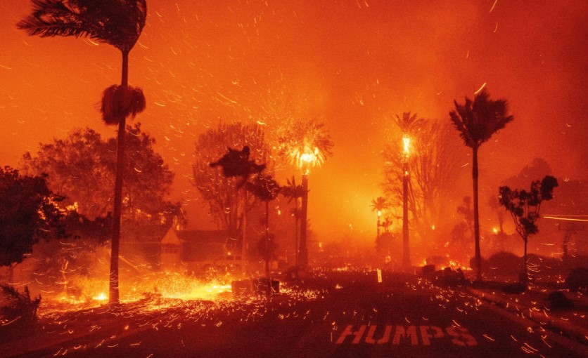 Korban Jiwa Kebakaran Los Angeles Bertambah Jadi 10 Orang